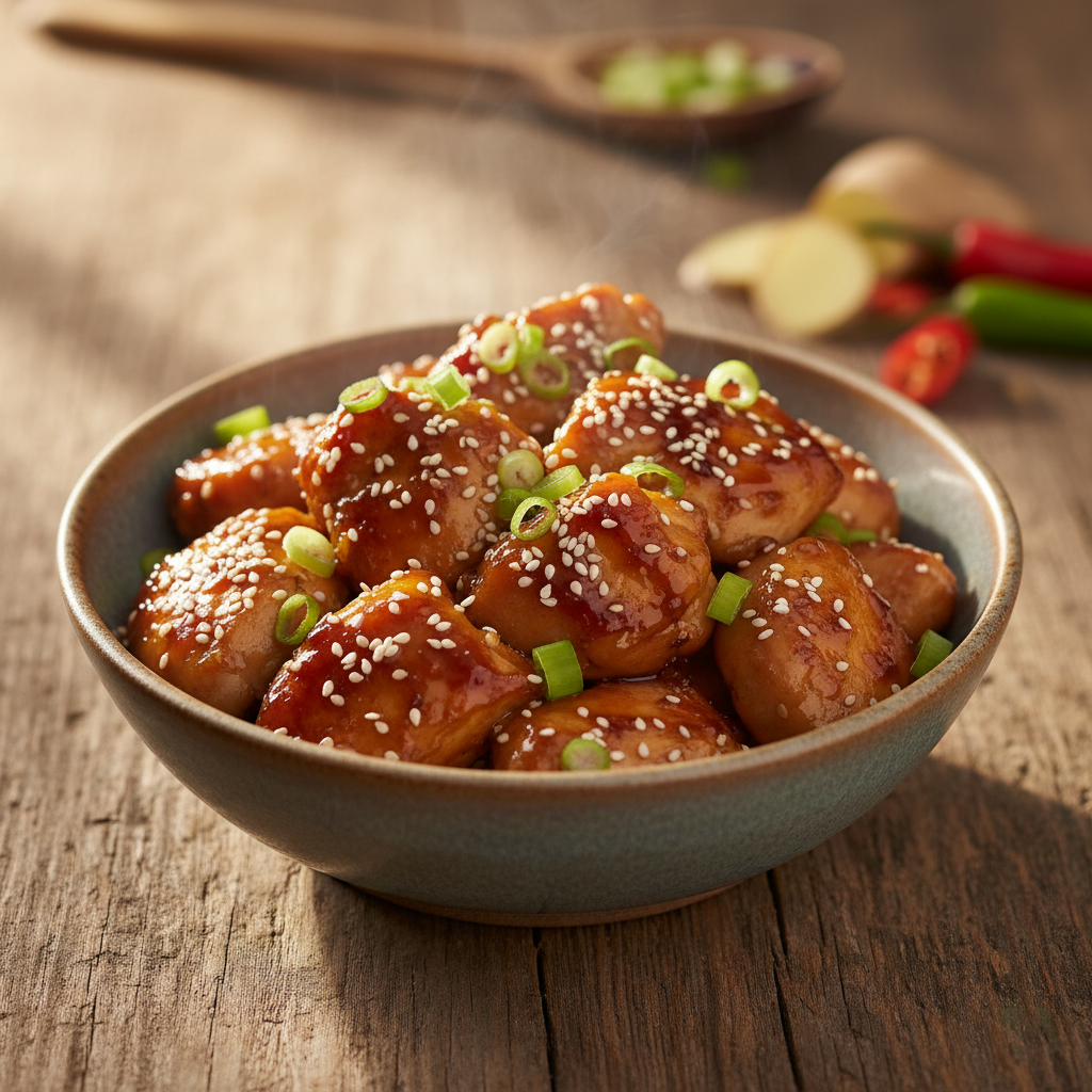 Lihtne teriyaki-kana: nipid restorani vääriliseks roaks