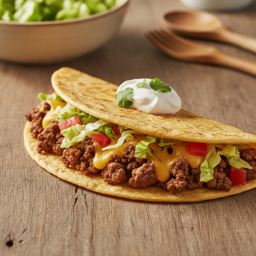 Lihtne ja mahlane hakkliha-tortilla: valmib loetud minutitega